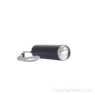 Mini Alüminyum LED El Feneri USB Ücretli EDC El Feneri